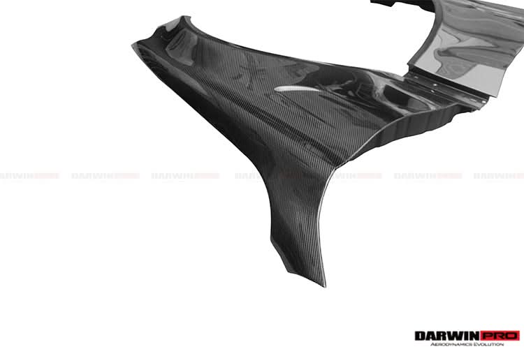 2015-2021 Mercedes Benz W205 C63 S AMG Sedan Carbon Fiber Fender