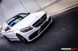 2015-2021 Mercedes Benz W205 C63 S AMG Sedan BKSS Style Carbon Fiber Front Lip