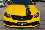 2015-2021 Mercedes Benz W205 C63 S AMG Sedan BKSS Style Carbon Fiber Front Lip