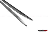 2015-2021 Mercedes Benz W205 C63 AMG C43 C Class Sedan Carbon Fiber Side Skirts Trim