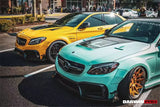 2015-2021 Mercedes Benz W205 C63 S AMG Sedan IMP Performance Partial Carbon Fiber front bumper
