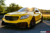 2015-2021 Mercedes Benz W205 C63 S AMG Sedan IMP Performance Partial Carbon Fiber front bumper