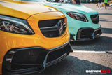 2015-2021 Mercedes Benz W205 C63 S AMG Sedan IMP Performance Partial Carbon Fiber front bumper
