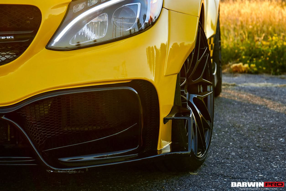 2015-2021 Mercedes Benz W205 C63 & S AMG Sedan IMP Performance Partial Carbon Fiber Full Body Kit
