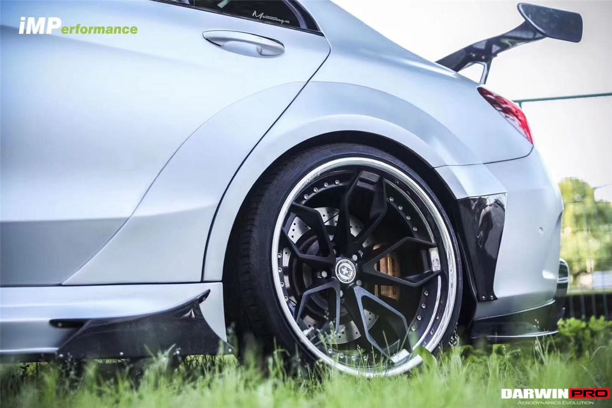 2015-2021 Mercedes Benz W205 C63 & S AMG Sedan IMP Performance Partial Carbon Fiber Full Body Kit