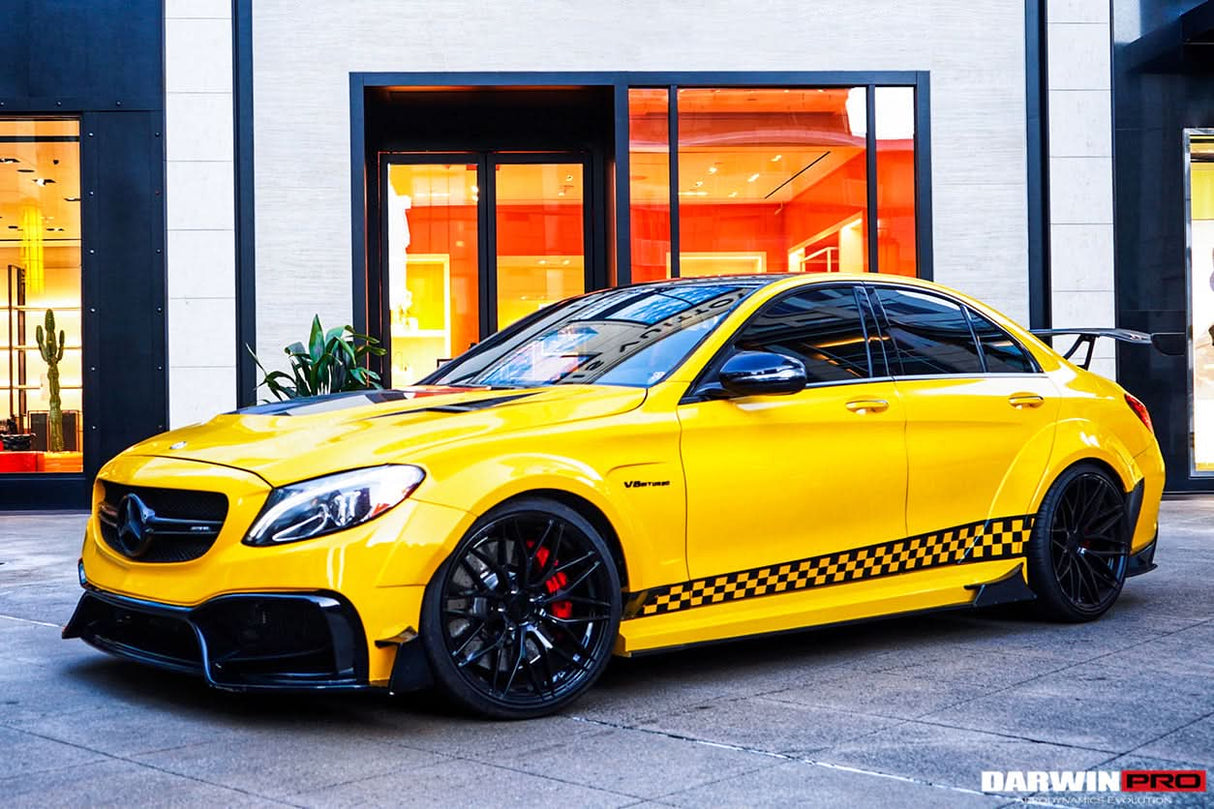 2015-2021 Mercedes Benz W205 C63 & S AMG Sedan IMP Performance Partial Carbon Fiber Full Body Kit