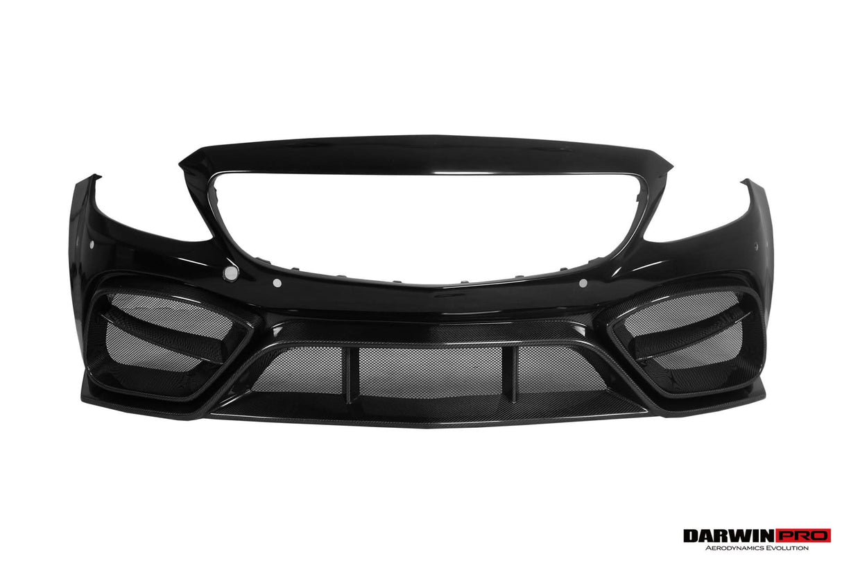 2016-2023 Mercedes Benz W205 C Class Coupe Front Bumper Set DarwinPRO (iMP Design) | Fit C300, C400, C43AMG
