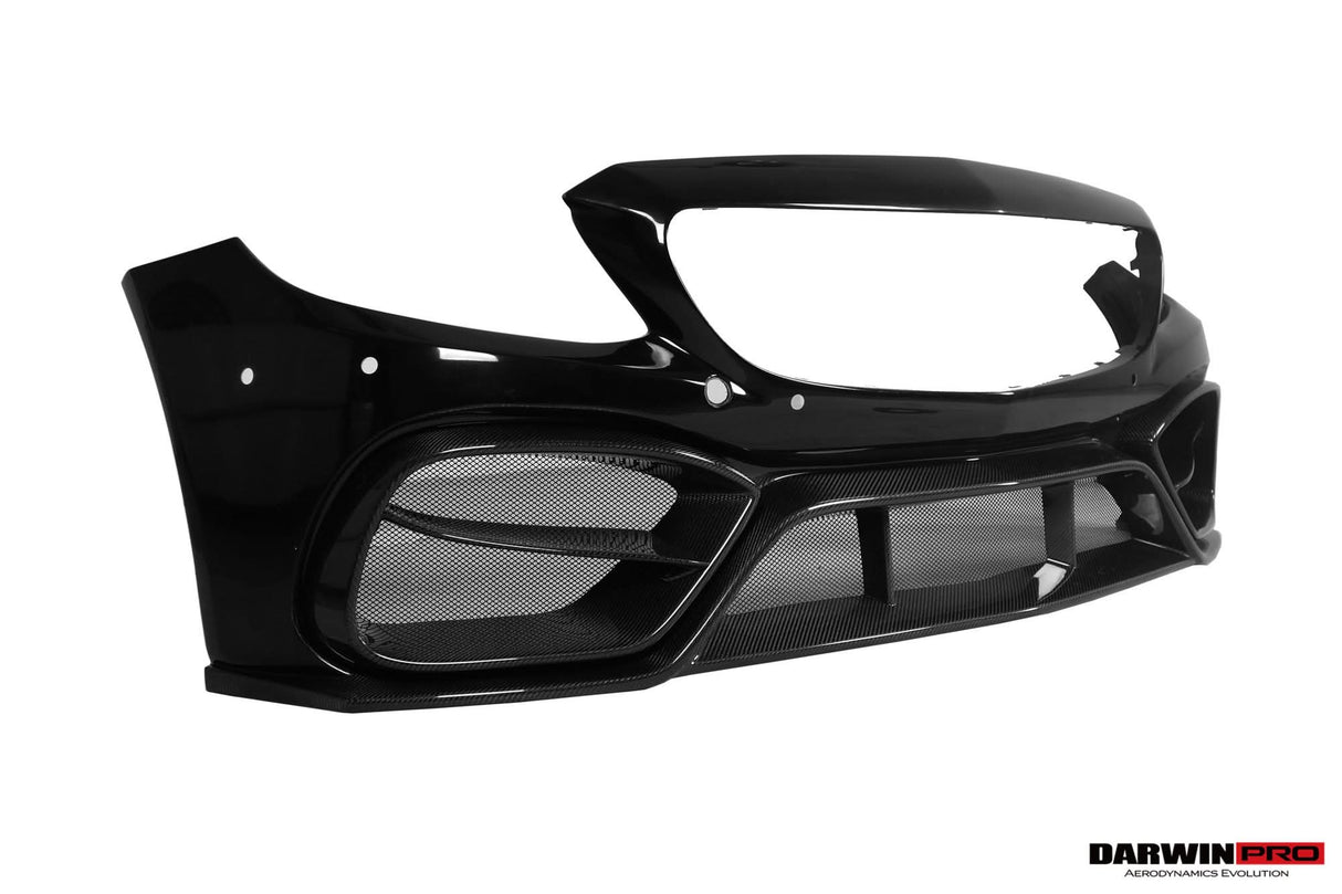 2016-2023 Mercedes Benz W205 C Class Coupe Front Bumper Set DarwinPRO (iMP Design) | Fit C300, C400, C43AMG