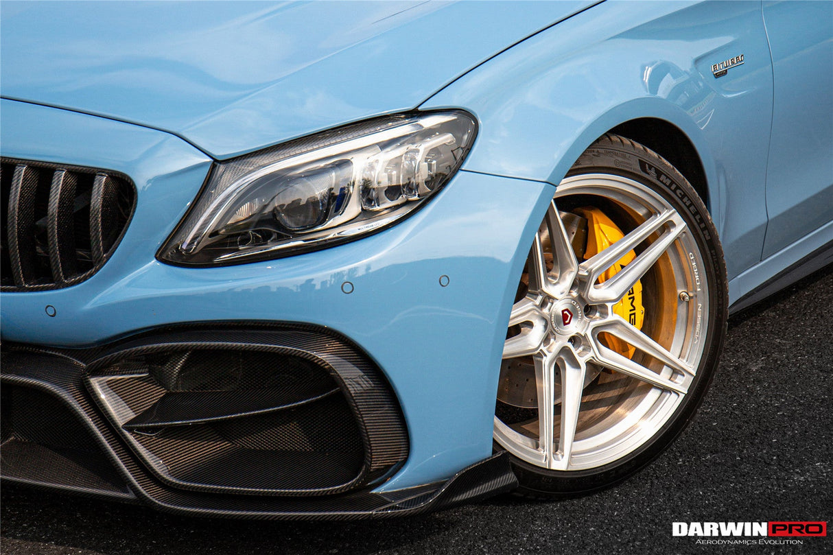 2016-2023 Mercedes Benz W205 C Class Coupe Front Bumper Set DarwinPRO (iMP Design) | Fit C300, C400, C43AMG