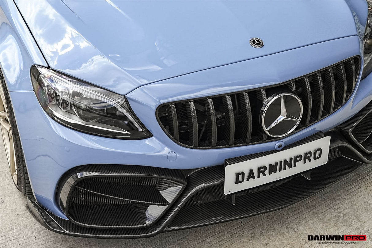 2016-2023 Mercedes Benz W205 C Class Coupe Front Bumper Set DarwinPRO (iMP Design) | Fit C300, C400, C43AMG