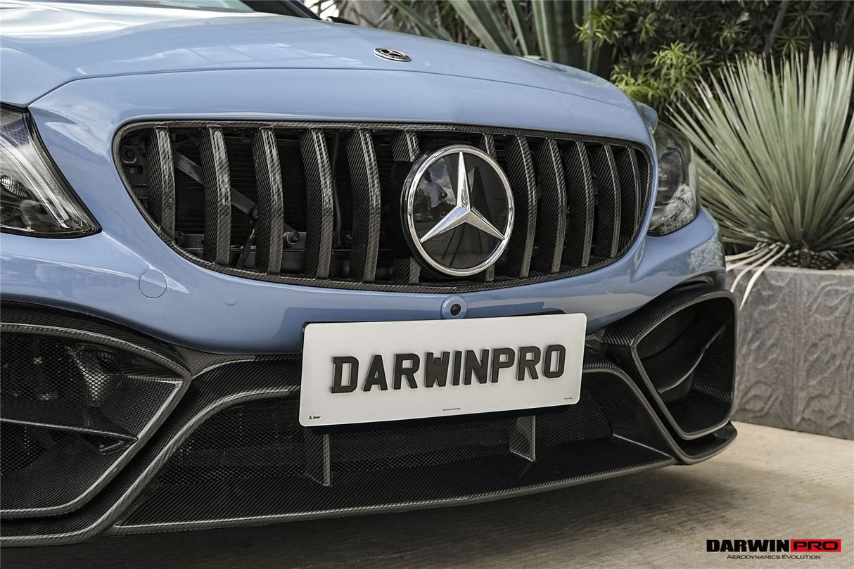 2016-2023 Mercedes Benz W205 C Class Coupe Front Bumper Set DarwinPRO (iMP Design) | Fit C300, C400, C43AMG