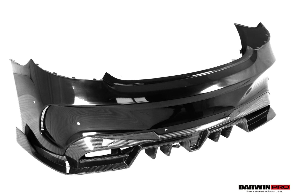 DarwinPRO 2016-2023 Mercedes Benz W205 C Class Coupe IMP Design Rear Bumper | Fit C300, C400, C43AMG