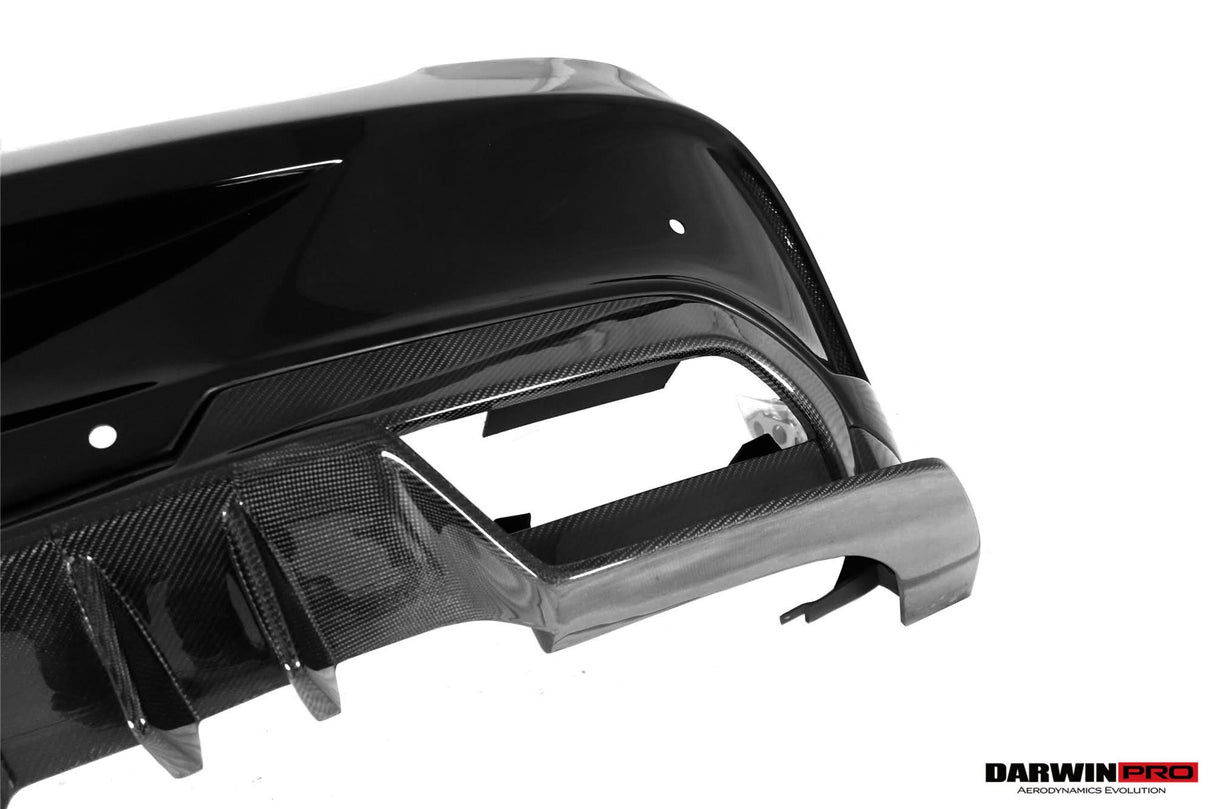 DarwinPRO 2016-2023 Mercedes Benz W205 C Class Coupe IMP Design Rear Bumper | Fit C300, C400, C43AMG
