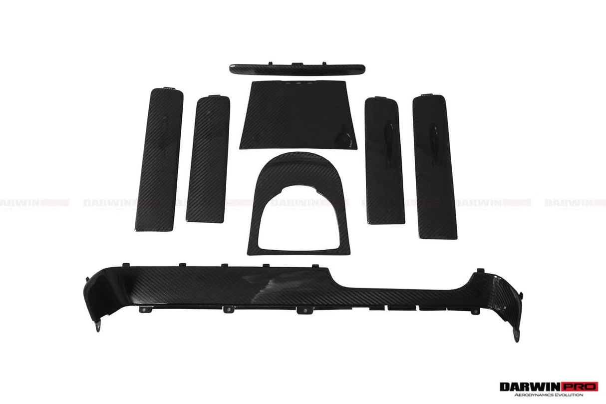 2019-2023 Mercedes Benz W464 G550 & G63AMG G-Class G Wagon Dry Carbon Fiber Repalcement Interiors