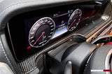 2019-2023 Mercedes Benz G-Wagon W464 Dry Carbon Fiber Screen Surround Panel Replacement DarwinPRO (OE) | Fits G550, G63 AMG, G-Class