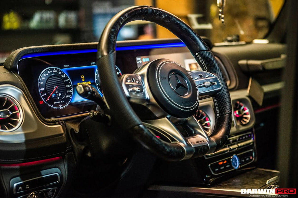 2019-2023 Mercedes Benz W464 G550 & G63AMG G-Class G Wagon Dry Carbon Fiber Repalcement Interiors