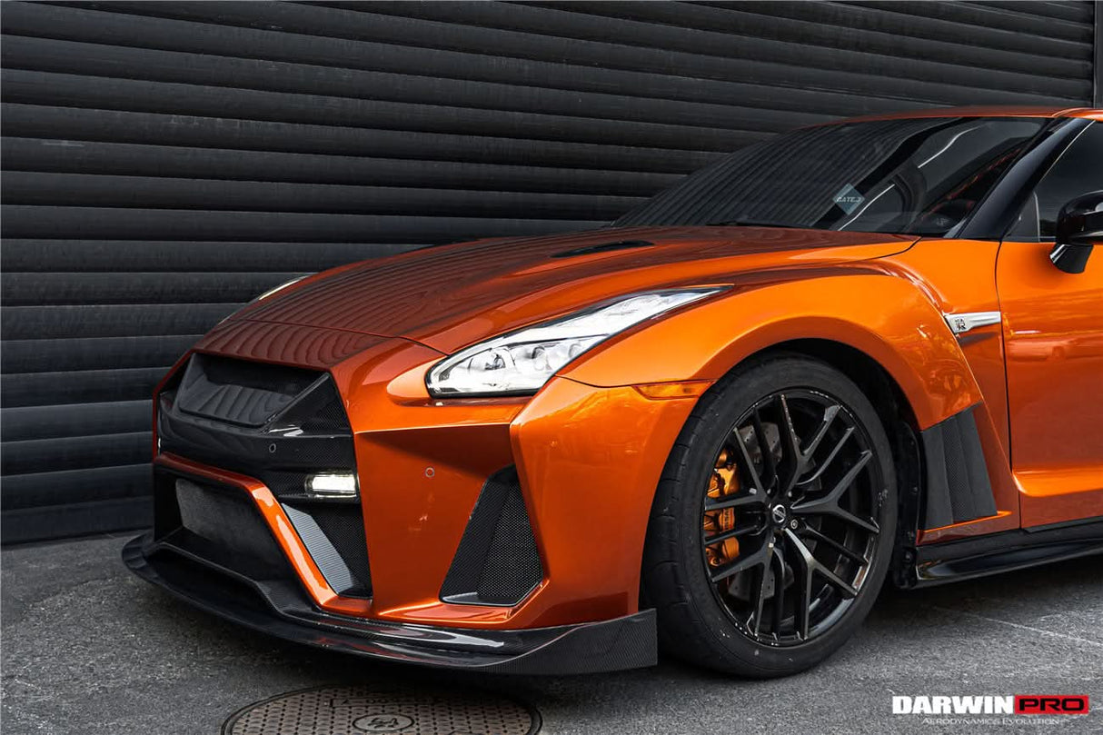 DarwinPRO 2008-2023 Nissan GTR R35 CBA DBA EBA BKSSII Style Front Bumper