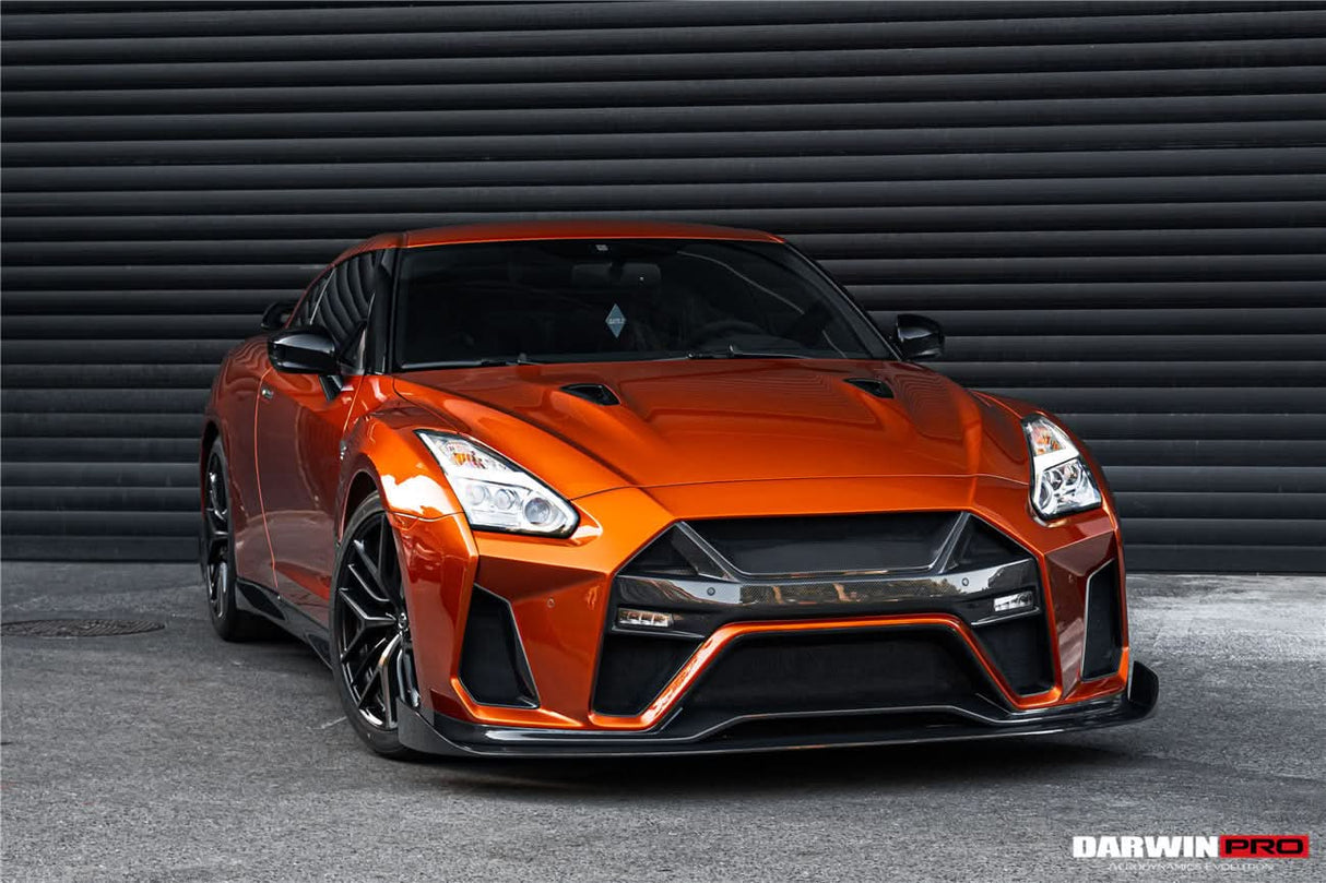 DarwinPRO 2008-2023 Nissan GTR R35 CBA DBA EBA BKSSII Style Front Bumper