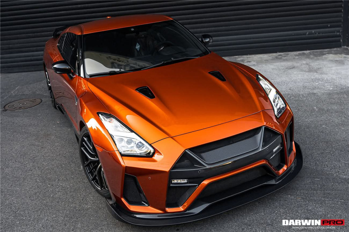 DarwinPRO 2008-2023 Nissan GTR R35 CBA DBA EBA BKSSII Style Front Bumper