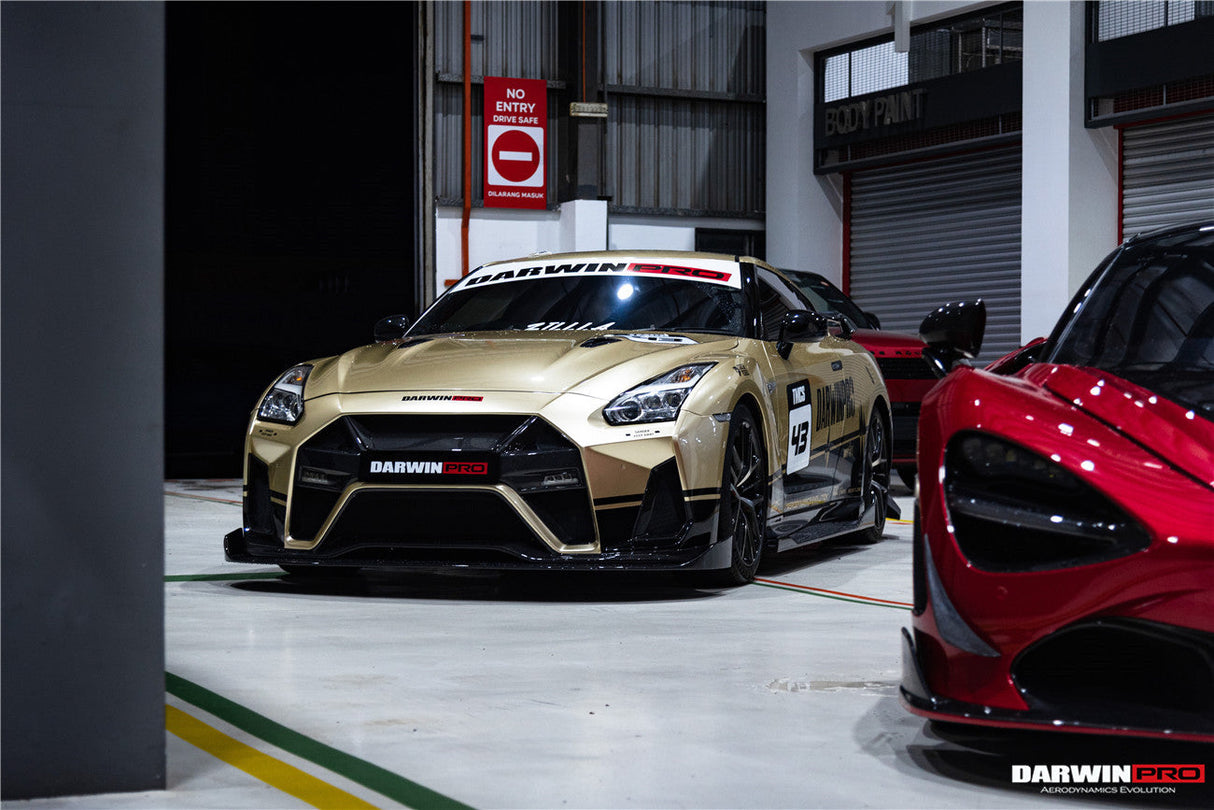 DarwinPRO 2008-2023 Nissan GTR R35 CBA DBA EBA BKSSII Style Front Bumper