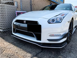 2012-2016 Nissan GTR R35 DBA NSM Style Partial Carbon Fiber Front Lip