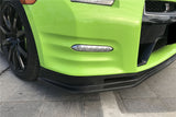 2012-2016 Nissan GTR R35 DBA NSM Style Partial Carbon Fiber Front Lip