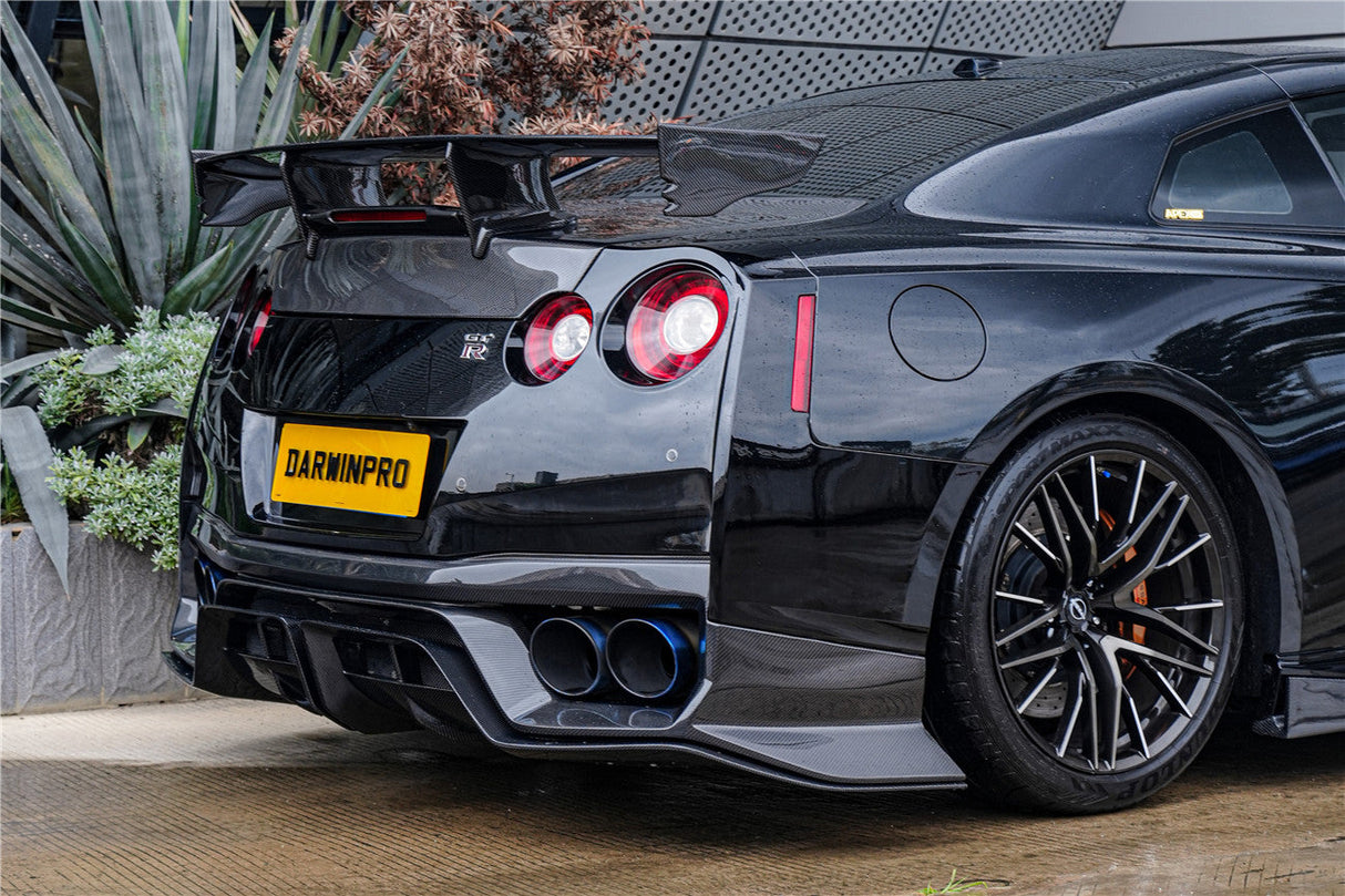 2017-2023 Nissan GTR R35 EBA Carbon Fiber Rear Diffuser DarwinPRO (BKSS)