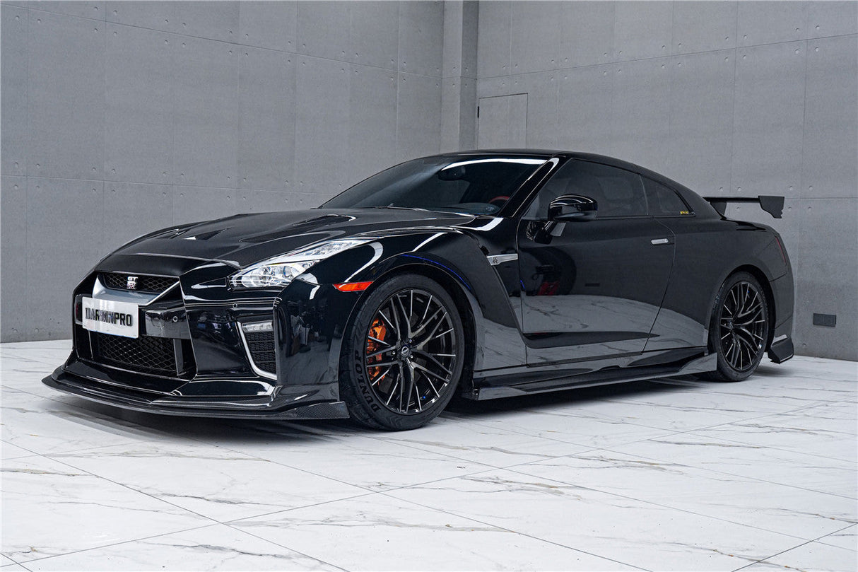 2008-2023 Nissan GTR R35 EBA BKSS Style Carbon Fiber Side Skirts