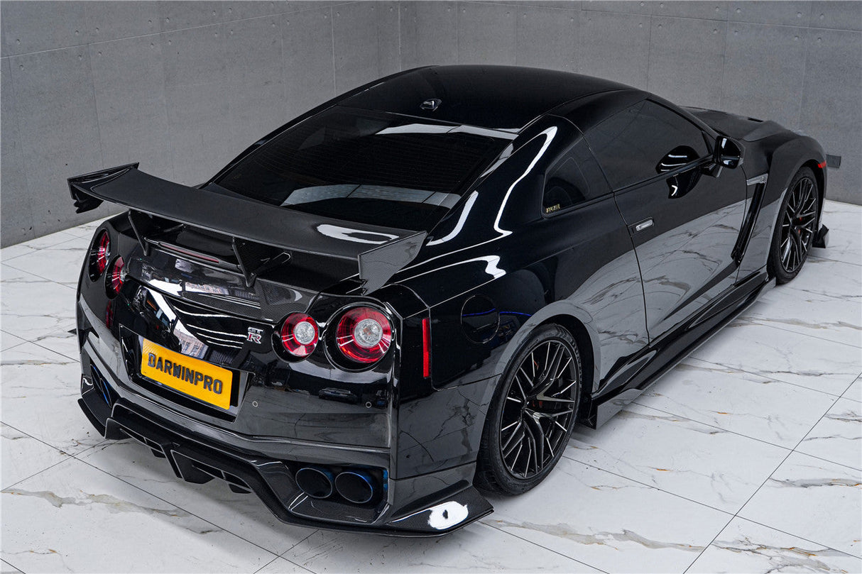 2008-2023 Nissan GTR R35 CBA DBA EBA Carbon Fiber Trunk Spoiler Wing DarwinPRO (NSM)