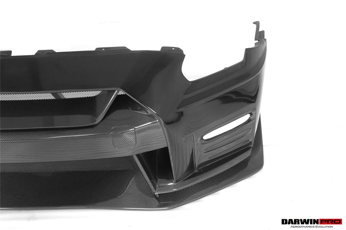 2017-2023 Nissan GTR R35 EBA NSM Style Partial Carbon Fiber Front Bumper