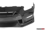 2017-2023 Nissan GTR R35 EBA NSM Style Partial Carbon Fiber Front Bumper