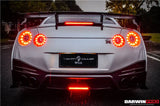 2008-2023 Nissan GTR R35 CBA DBA EBA NSM Style Carbon Fiber Trunk Spoiler Wing