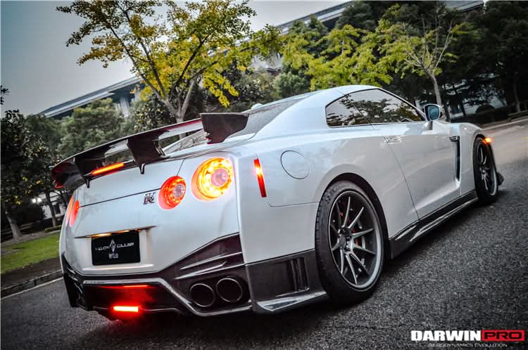 2008-2023 Nissan GTR R35 CBA DBA EBA NSM Style Carbon Fiber Trunk Spoiler Wing