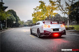 2012-2023 Nissan GTR R35 DBA EBA NSM Style Carbon Fiber Rear Diffuser Undertary With canards & break light