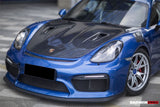 DarwinPRO 2012-2025 Porsche 718 And 981 Cayman And Boxster GT2RS Style Carbon Fiber Hood