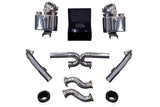 2012-2015 Porsche 911 991.1 2C 4C Carrera S Targa 4 4S Convert GT2RS Exhaust System (for GT2RS Style Bumper)