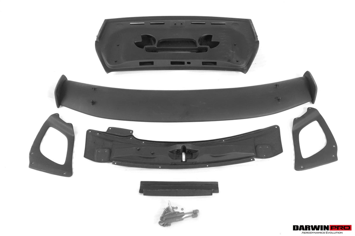 2012-2015 Porsche 911 991.1 Partial Carbon Fiber Trunk Spoiler Wing DarwinPRO (GT2RS Style) Fits Carrera, S, 4S