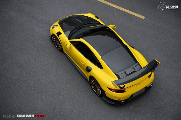 2012-2015 Porsche 911 991.1 Carrera S Targa 4 4S GT3 Convert GT2RS Style Partial Carbon Fiber Fender
