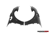 2016-2019 Porsche 911 991.2 Carrera Targa 4 4S GT3 Convert GT2RS Style Partial Carbon Fiber Fender