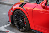 2016-2019 Porsche 911 991.2 Carrera Targa 4 4S GT3 Convert GT2RS Style Partial Carbon Fiber Fender