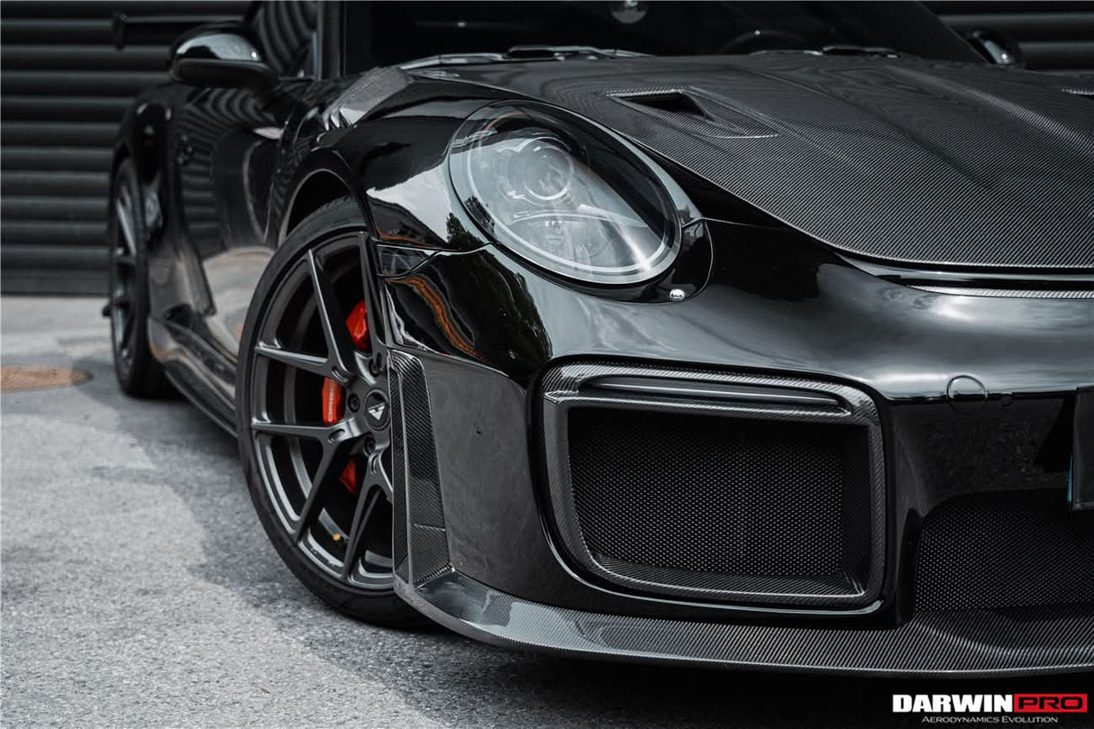2012-2015 Porsche 911 991.1 Carrera S Targa 4 4S GT3 2C 4C Convert GT2RS Style Front Bumper