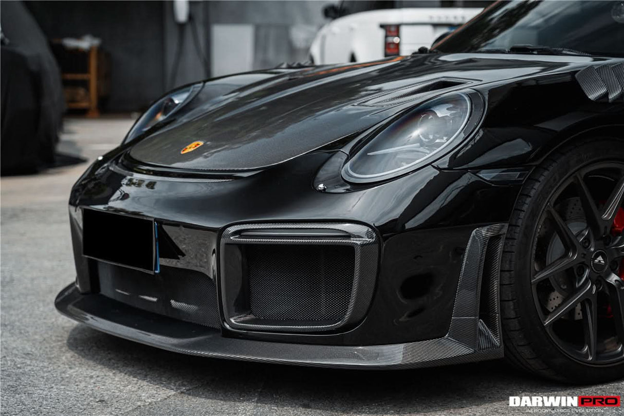 2012-2015 Porsche 911 991.1 Carrera S 2C Convert 991.2 GT2RS Style Part Carbon Fiber Full Body Kit