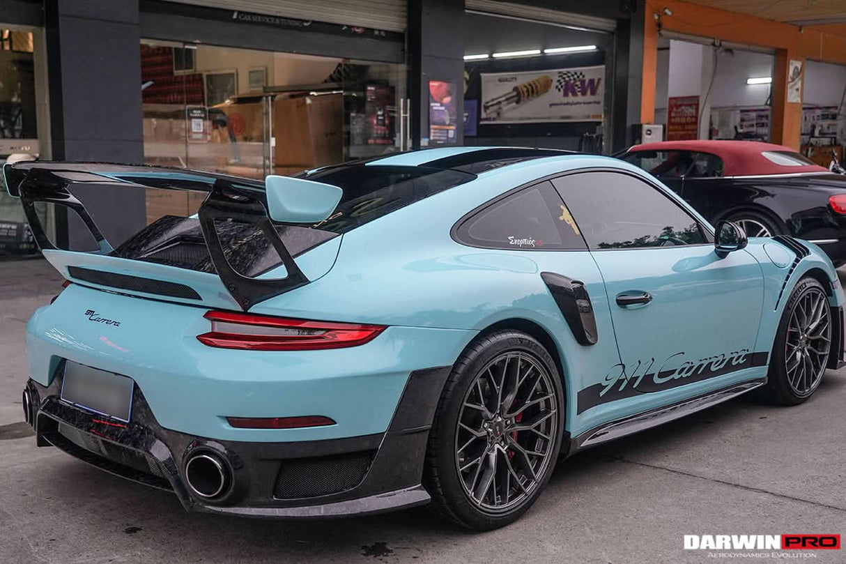 DarwinPRO 2016-2019 Porsche 911 991.2 Carrera S GT2RS-Style Partial Carbon Fiber Full Body Kit