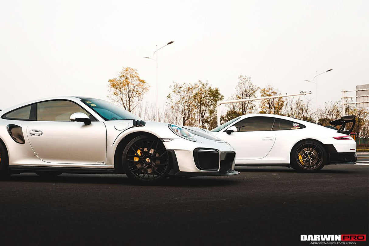 2012-2015 Porsche 991.1 Carrera S GT2RS Style Carbon Fiber Side Skirts