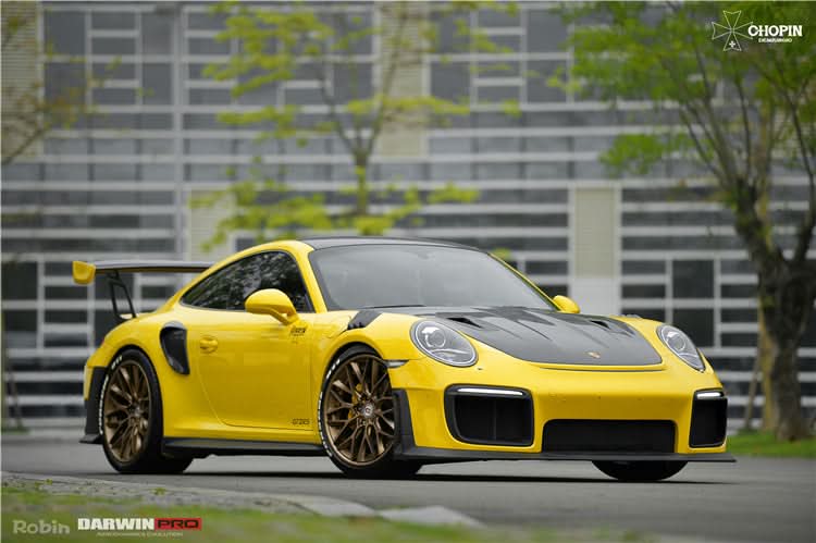 2012-2015 Porsche 991.1 Carrera S GT2RS Style Carbon Fiber Side Skirts