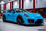 DarwinPRO 2016-2019 Porsche 911 991.2 Carrera & Targa 4 & 4S & GT3 Convert GT2RS Style Partial Carbon Fiber Front Bumper