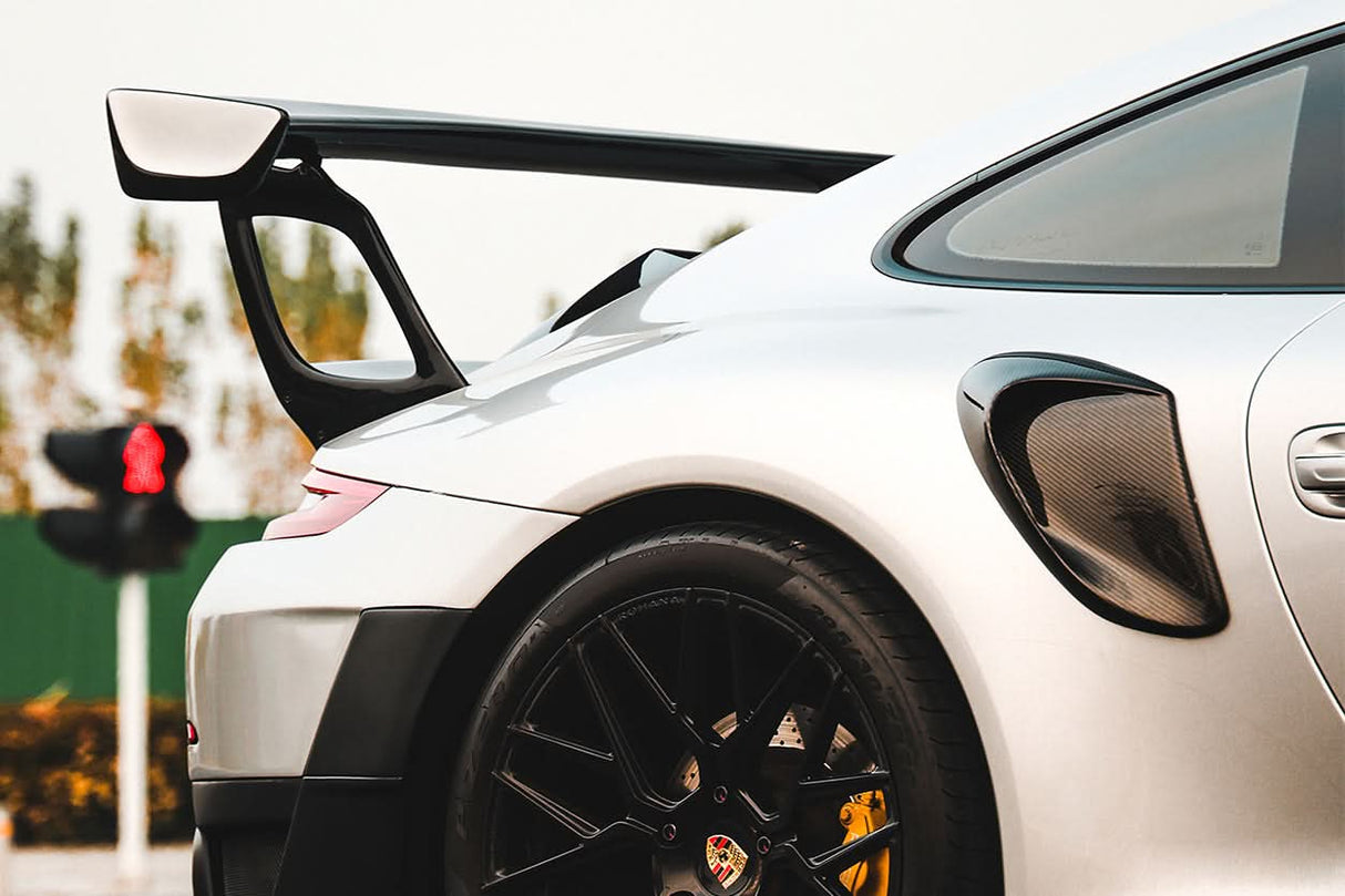 2012-2019 Porsche 911 991.1 991.2 Carrera S GT2RS Style Carbon Fiber Quarter Panel Side Scoops