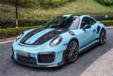 2016-2019 Porsche 911 991.2 Carrera Targa 4 4S GT3 Convert GT2RS Style Partial Carbon Fiber Fender