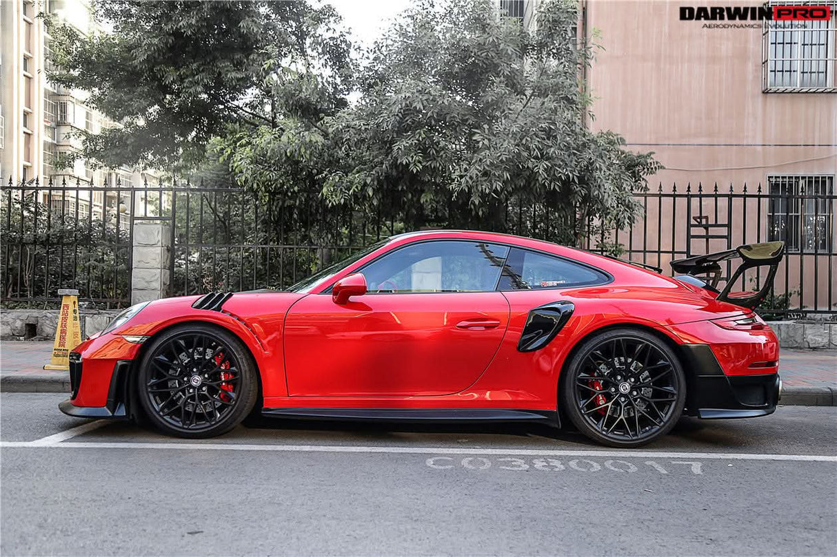 2012-2019 Porsche 911 991.1 991.2 Carrera S GT2RS Style Carbon Fiber Quarter Panel Side Scoops