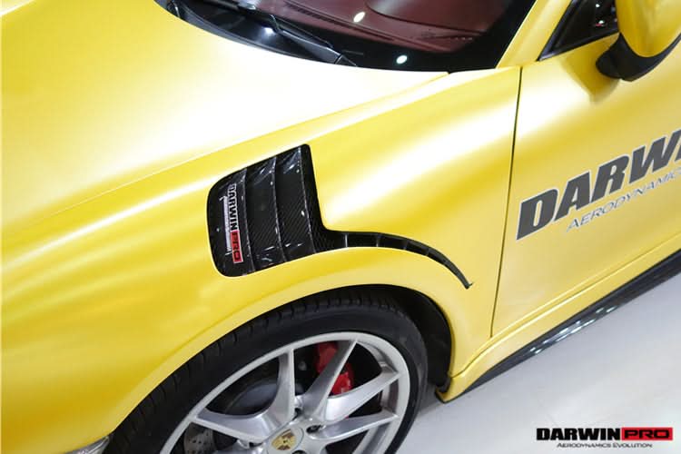 2012-2015 Porsche 911 991.1 2C | 4C GT3 Convert GT3RS Style Partial Carbon Fiber Fender (Fits Carrera, Targa S, 4, 4S)